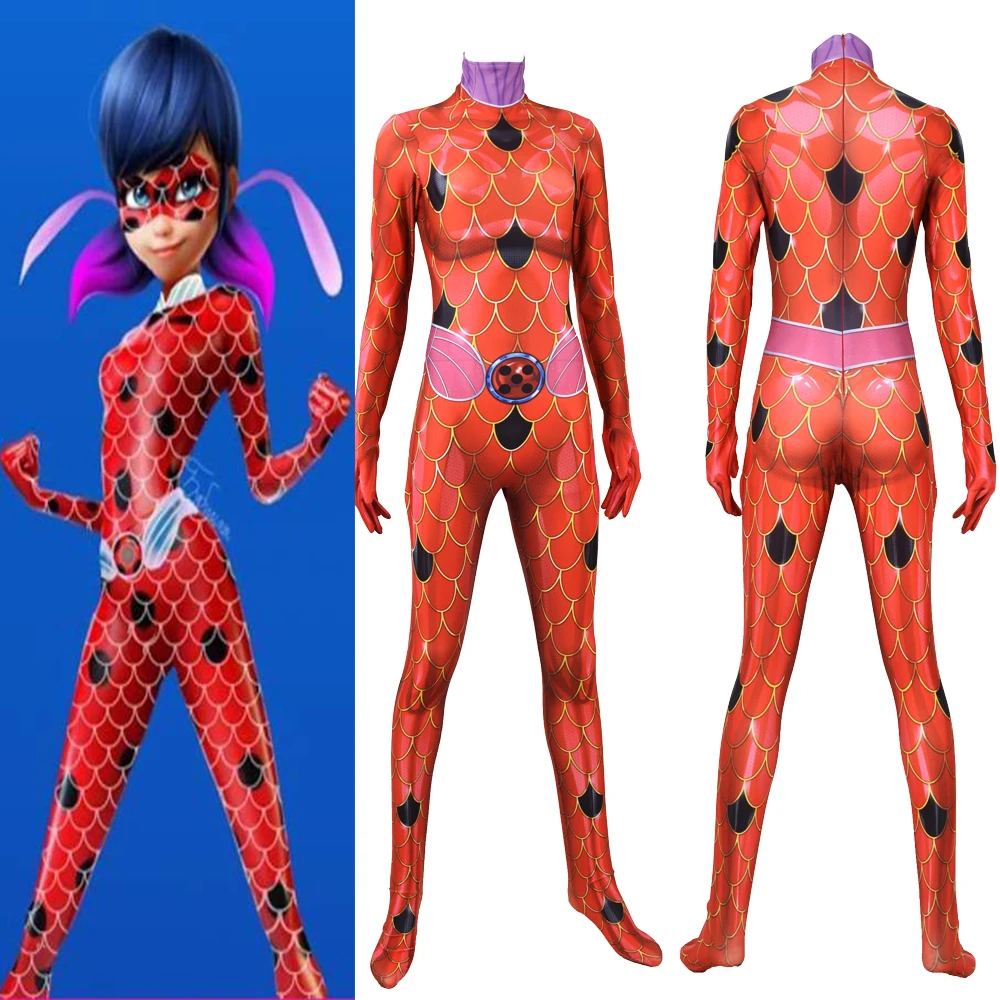 halloween boys girls adults kids anime rena rouge animal superhero cosplay costume plugsuits zentai bodysuit free global shipping