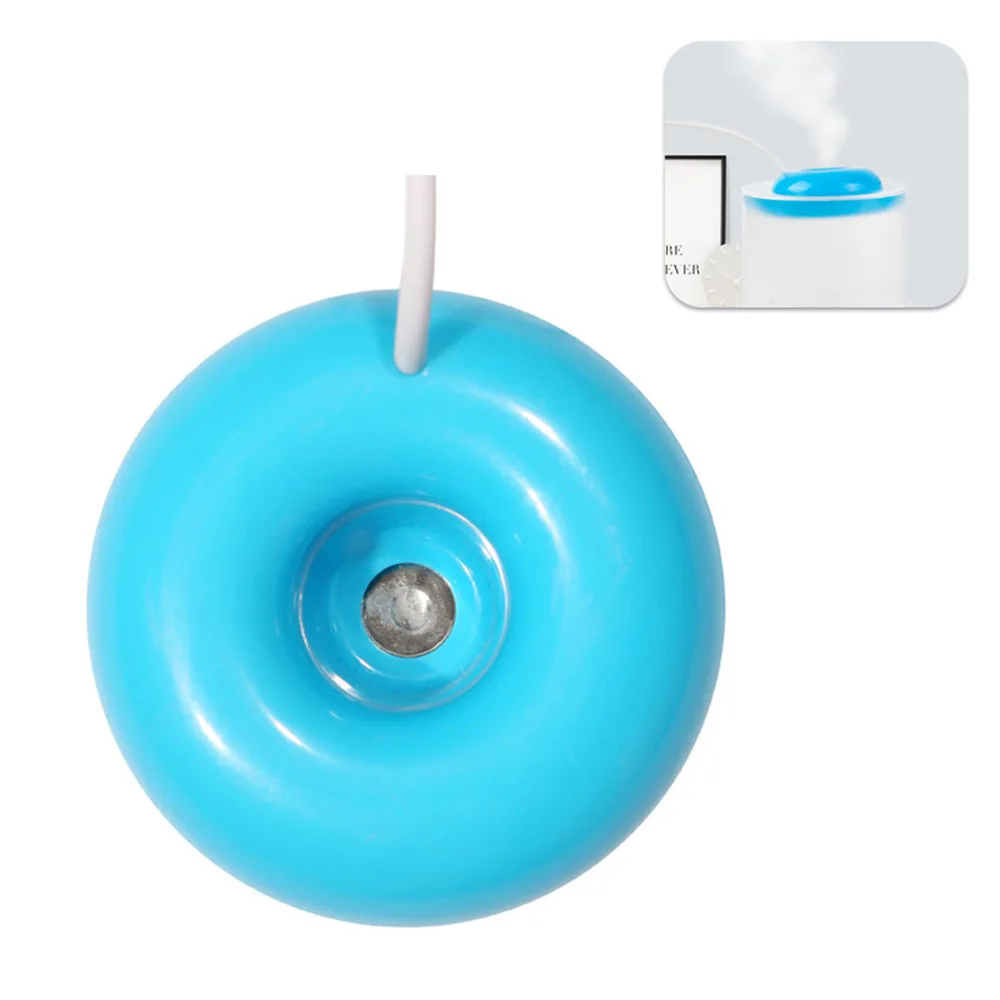 Blue Мини Портативный пончики USB воздухоувлажнитель очиститель Арома диффузор паровой безопасный использовать для дома офисный распылитель ароматерапия красочный - Цвет: Blue
