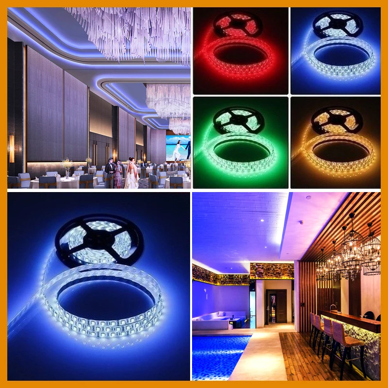 Светодиодная лента 5 В USB 2835 RGB 1 м 2 3 | Лампы и освещение