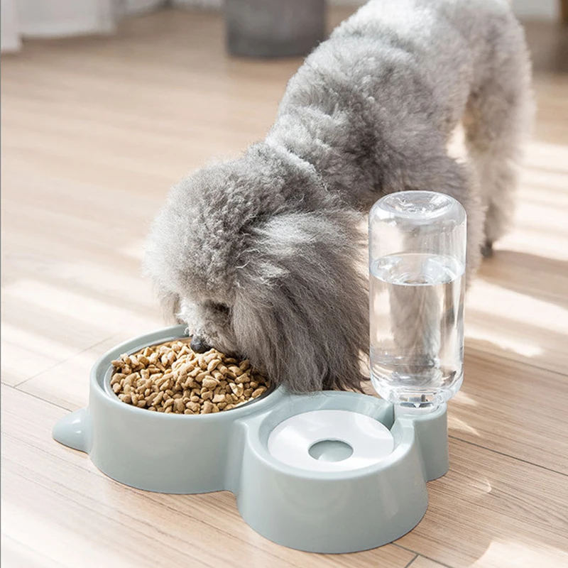 

Pet Bowls Dog Food Water Feeder Pet Drinking Dish Feeder Cat Puppy Feeding Supplies Small Dog Accessories Non-slip Cat Ears