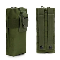 outdoor hunting molle hanging radio walkie talkie water bottle waist pouch bag new chic