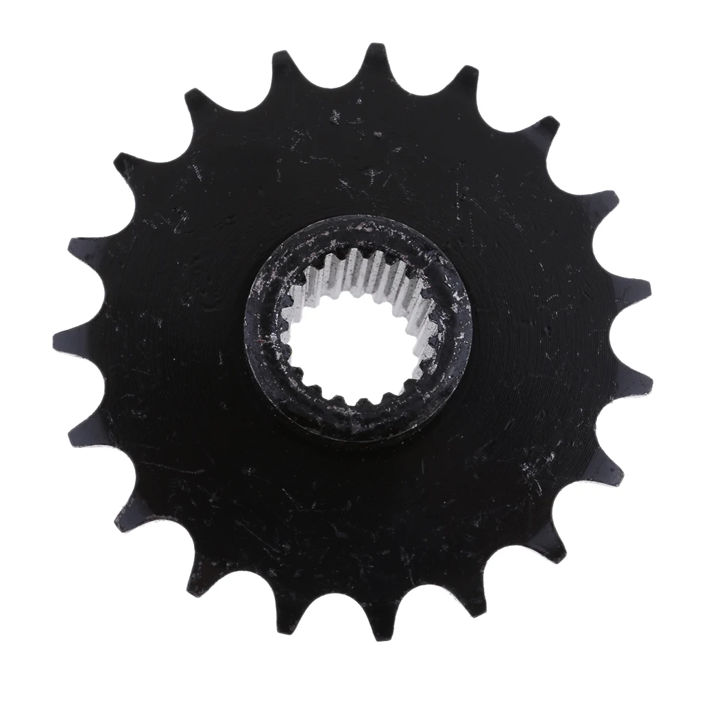19 Зубьев 428 Передний Звездочка Цепи Cog Gy6 125 150cc Квадроцикл Грязь Велосипед ATV Багги Металл 19T Задний для Черного.