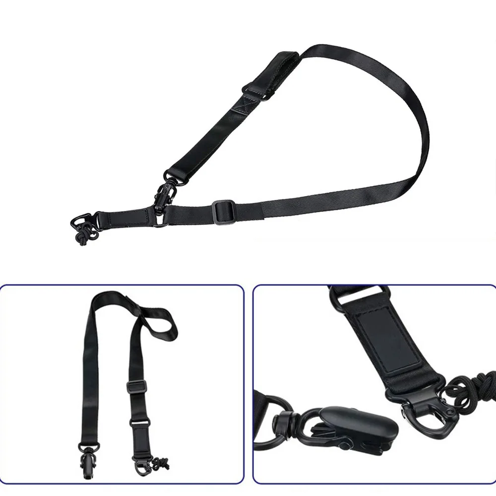 

Adjustable Safety Rope Outdoor Belt Sling Multifunction Nylon Tactical Belt Climbing Rope For Outdoor CS Hunting Climbing