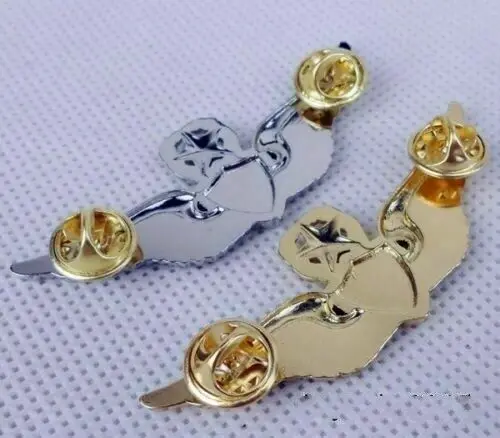 Two US Army Command Pilot Metal Wings Badge Pin Outdoors Military armyshop2008 | Спорт и развлечения