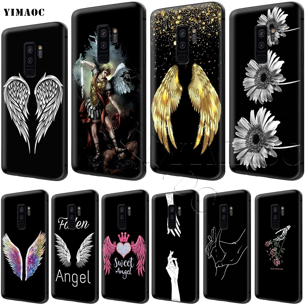 YIMAOC Крылья Ангела чехол для samsung Galaxy A10s A20s A30s A40s A50s Примечание 10 плюс A2 J4 J6 J7 J8 Core