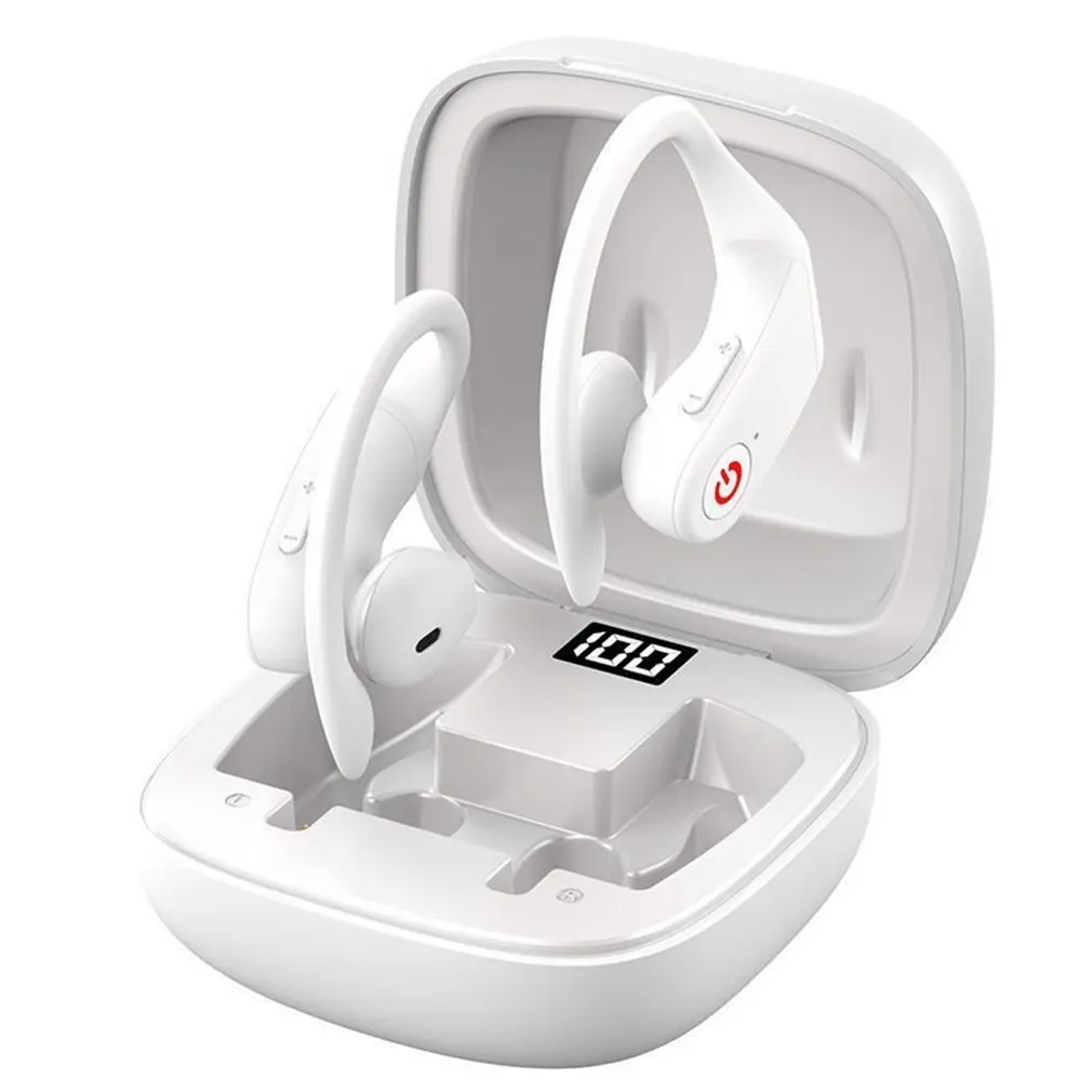 

B10 Bluetooth-compatible Earphone Display Wireless Headphones TWS Stereo Earbuds Waterproof Noise Cancelling Headset With Mic