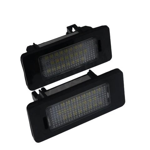 2 шт. Canubus 24SMD светодиодный номерной знак для VW Golf 6/7 MK7 вариант Passat B6/B7 Jetta MK6 Sharan Touran Touareg