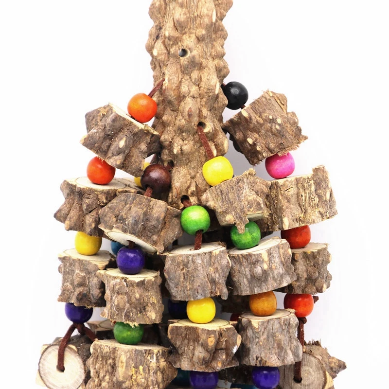 

Bird Toys Natural Wood Large Parrot Toy Bird Toys & Parrot PlaygroundBirds Toys Parrot Stand Wooden Swing