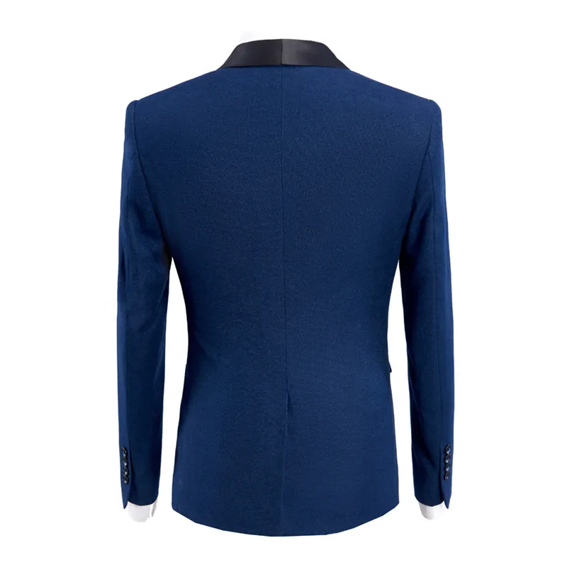 Мужские пиджаки 3 предмета костюм пальто и жилет брюки/мужской бизнес высокого