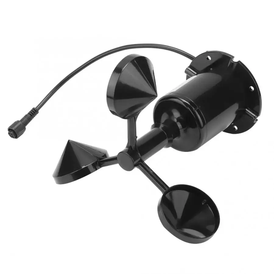 Датчик скорости ветра 0 70 м/с анемометр с тремя чашечками для измерения частоты