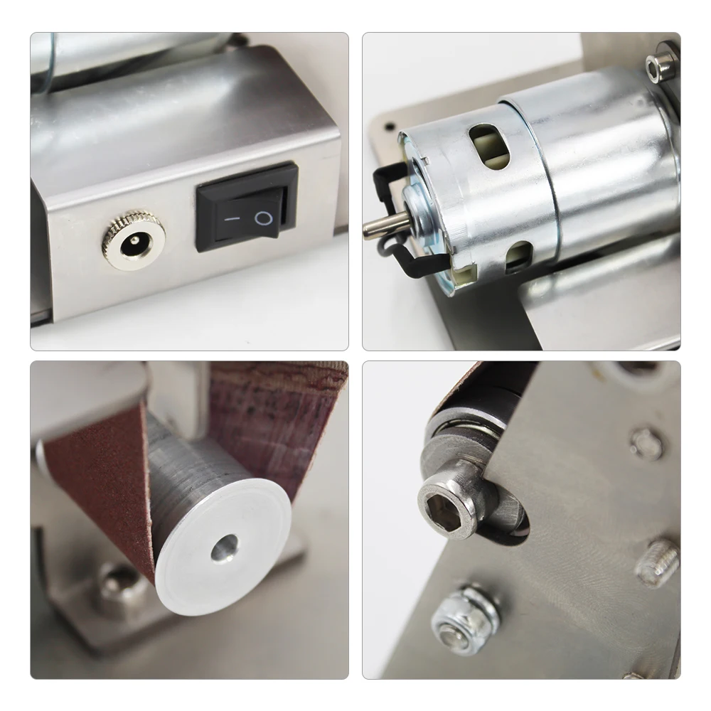 Вертикальная шлифовальная ленточная машина мини сделай сам и полировальная с