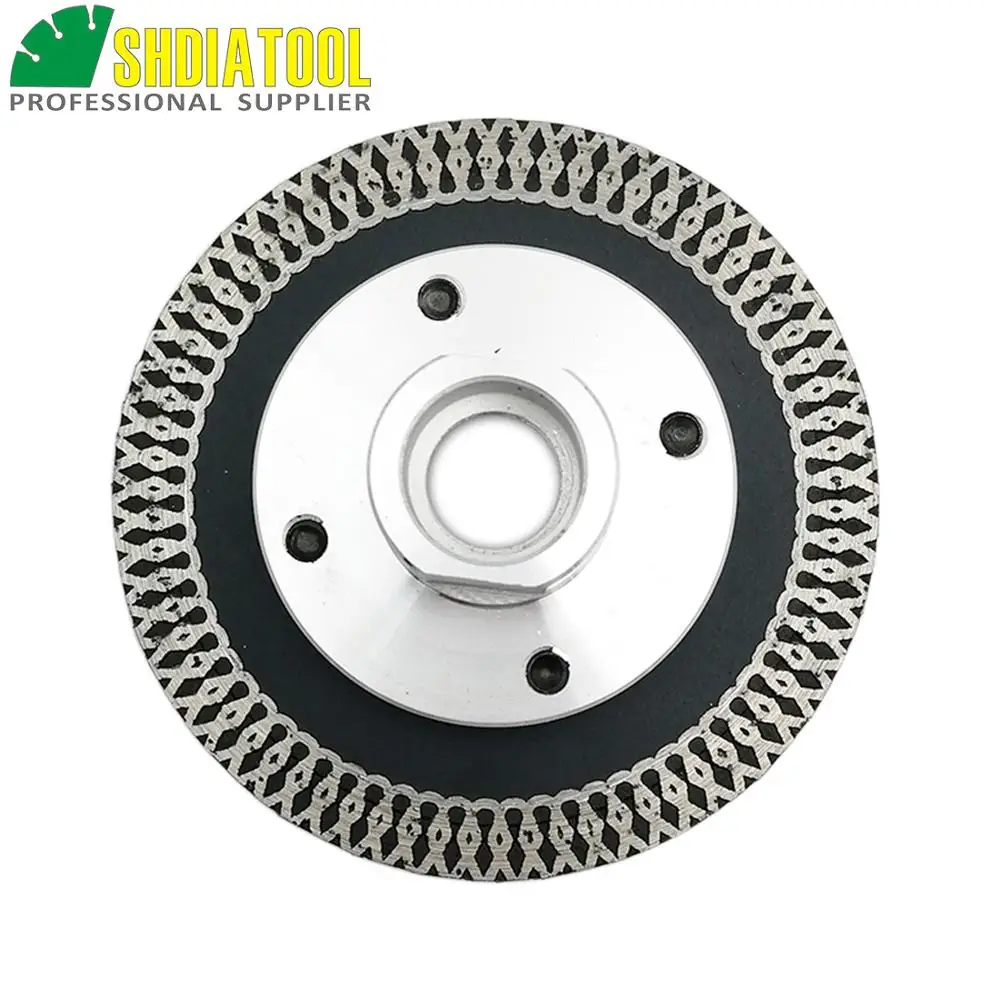 SHDIATOOL 2 шт. 75 мм горячее прессование мини Сетка турбо обод алмазные лезвия со