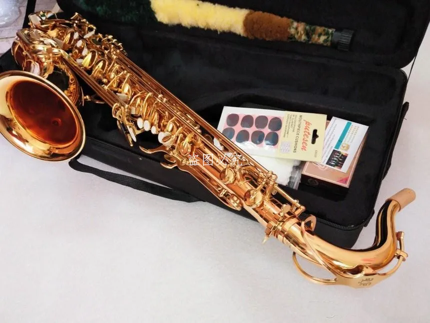 KALUO LIN Best quality Tenor Saxophone High Quality Bb Lacquer gold Brass playing professionally paragraph Music | Спорт и