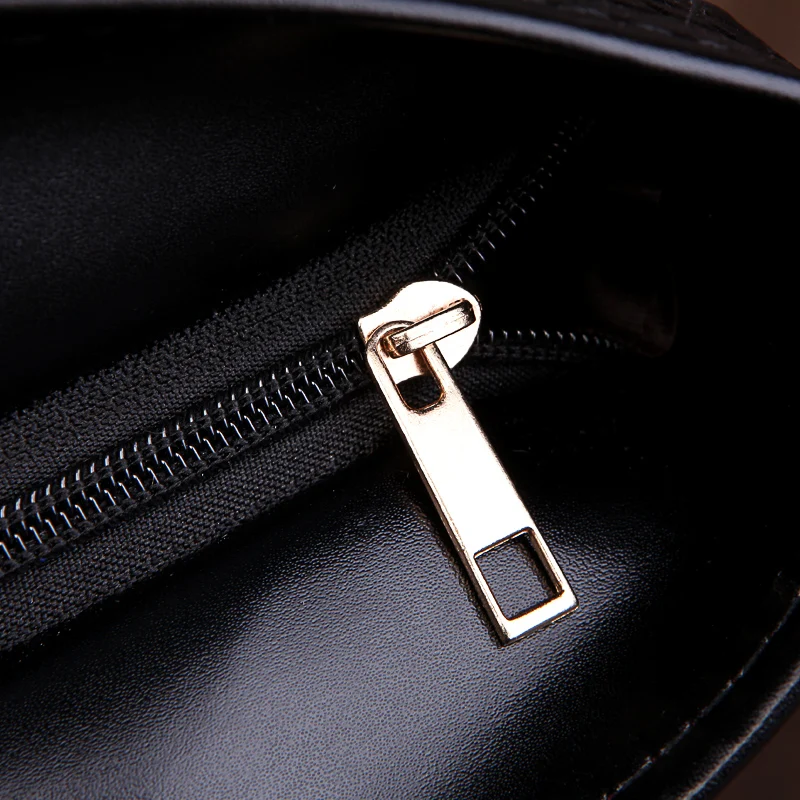 NIGEDU женские Сумки из искусственной кожи с крокодиловым лицевым покрытием