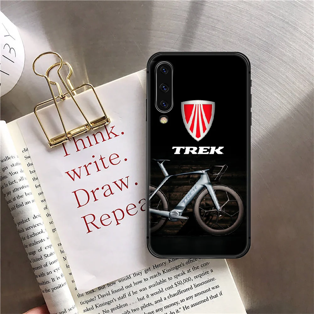 

Bicycle Trek Phone Case Cover For Samsung Galaxy A 3 5 7 10 12 20 20E 21S 30 30S 40 50 51 70 71 S Black Shell Back Black Trend