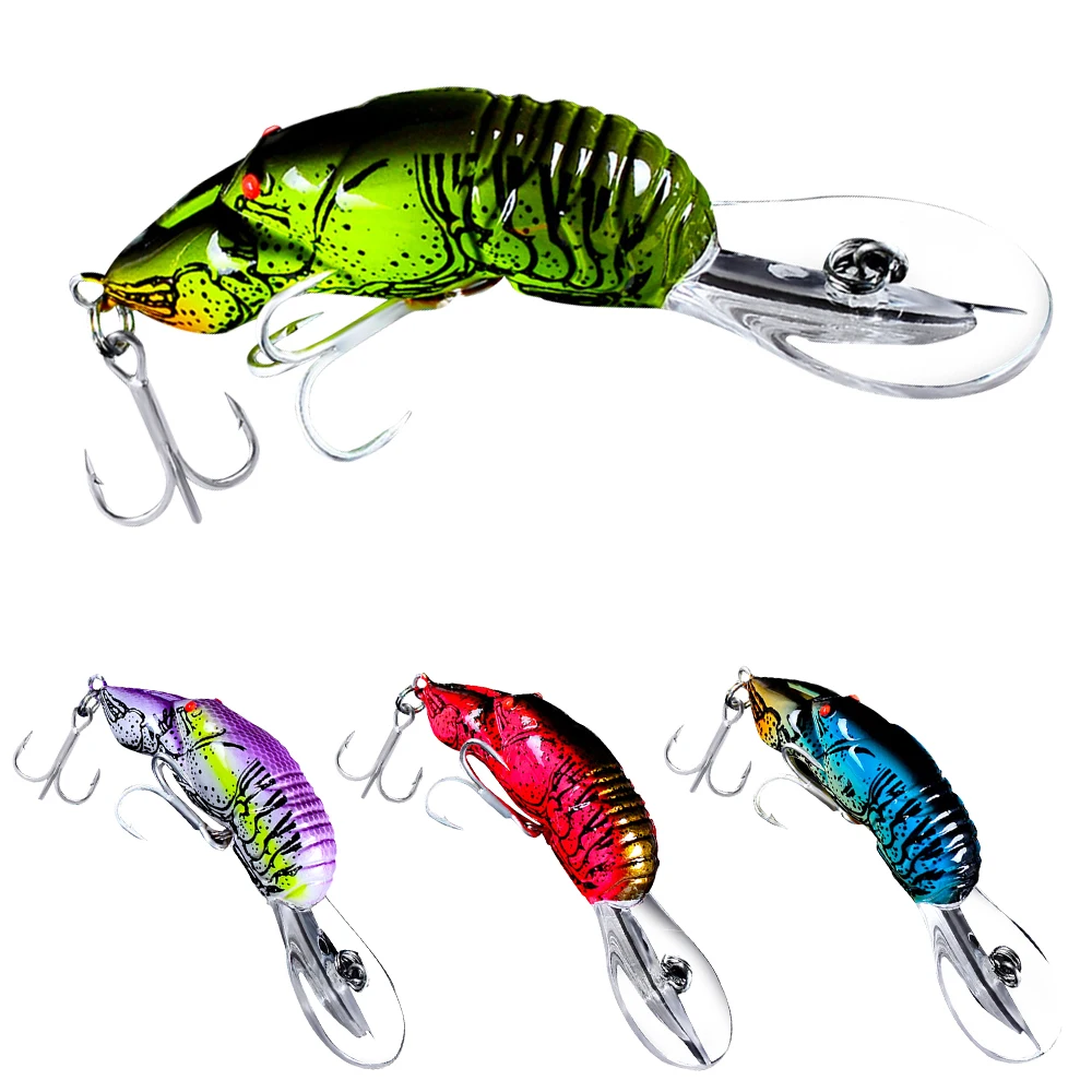 

PROBEROS Fishing Lure Artificial Bass Hard Wobblers Tackle Floating Water Baits Swimming Crank Baits