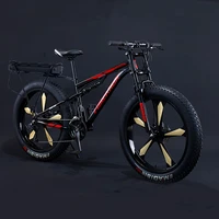 custom 26inch fat ebike1500w 48v30ah li ion soft tail snow electric mountain bicycle hydraulic disc brake maximum range 70 120km