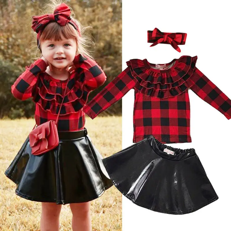 Новый брендовый комплект для малышей футболка в клетку с длинными рукавами и