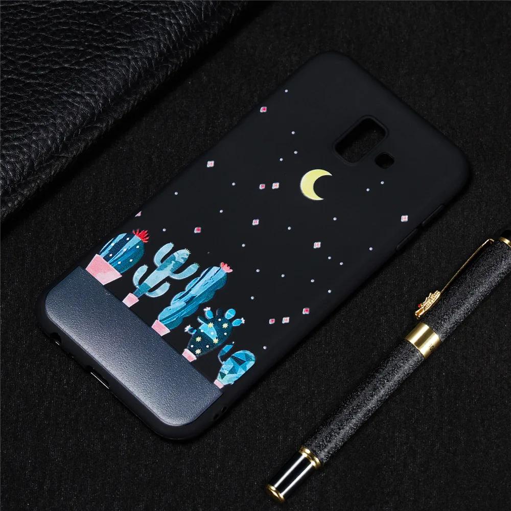 JFWEN, силиконовый мягкий ТПУ чехол для samsung Galaxy J4 J6 Plus, чехол, мультяшный чехол для телефона s, для samsung Galaxy J6 J4, чехол