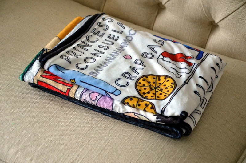 Friends Central Perk TV Blanket Mat Soft Sofa Cover Sleep Nap Child Kids Gift Cartoon | Дом и сад