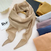 fashion linen silk women shawls plain solid scarf for spring air conditioning towel hijab lady shawl beautiful beach towel
