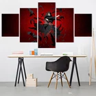 Манга 5 шт. подарок на день рождения для детей настенное искусство на холсте декоративные печатные постеры картины для гостиной домашний декор картины