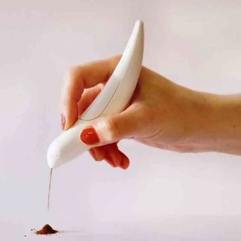 Электрические искусство латте ручка для Кофе торт специй украшения резьба формы