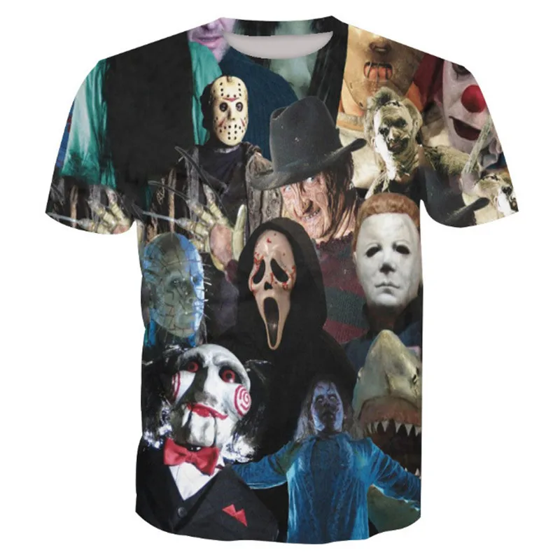

KISSQIQI Men T Shirt 3D Print T Shirt Fashion Casual T-Shirts Men Hip Hop Harajuku Streetwear T Shirt Tee Tops Asian Size S-3XL