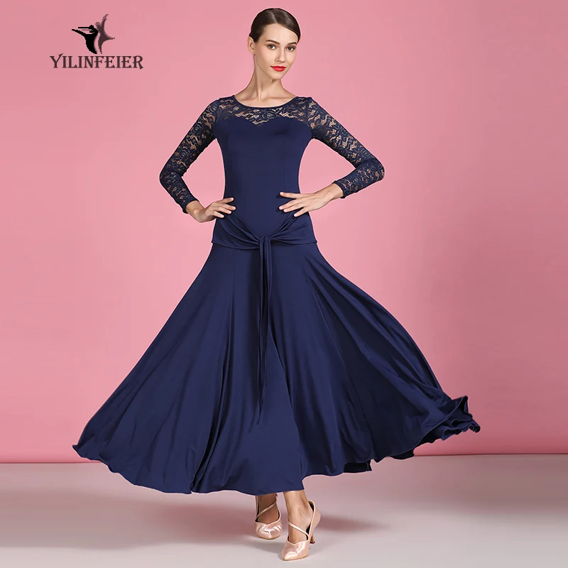 Женское бальное платье S9064 новое стандартное танцевальное для конкурсов бальных