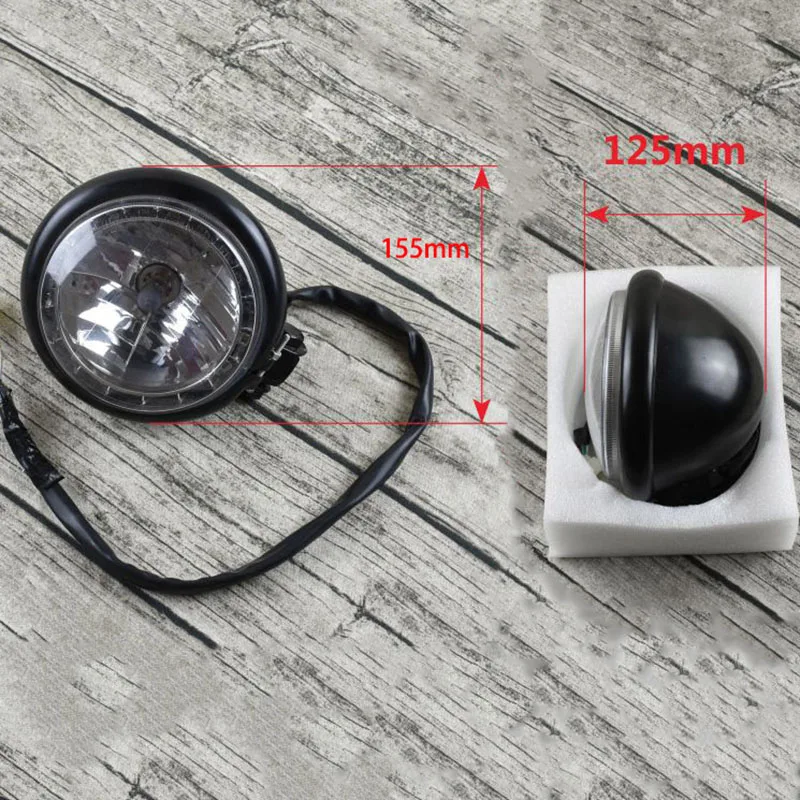 E штамп универсальный зажим для переднего светодиодный фар 6 дюймов окрашивание