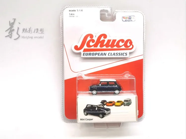 

Автомобили Schuco 1:64 MINI Cooper, коллекционный автомобиль, рождественские подарки для детей, игрушки