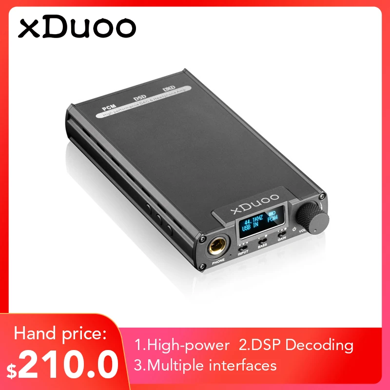XDUOO XD 05 портативный аудио ЦАП усилитель для наушников HD ILED дисплей профессиональный ПК USB усилитель декодирования
