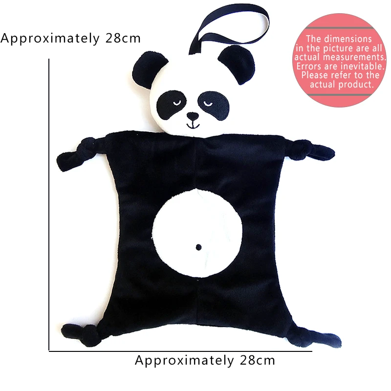 

1Pc Newborn Blankie Soothing Towel of Baby Toys Cute Animal Shape Infant Baby Gifts Soft Soothe Towel Educational Plush Toys