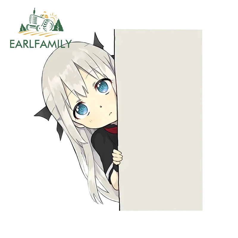 EARLFAMILY 13 см x 12 для аниме девушка Peek автомобильные аксессуары наклейка s Наклейка в