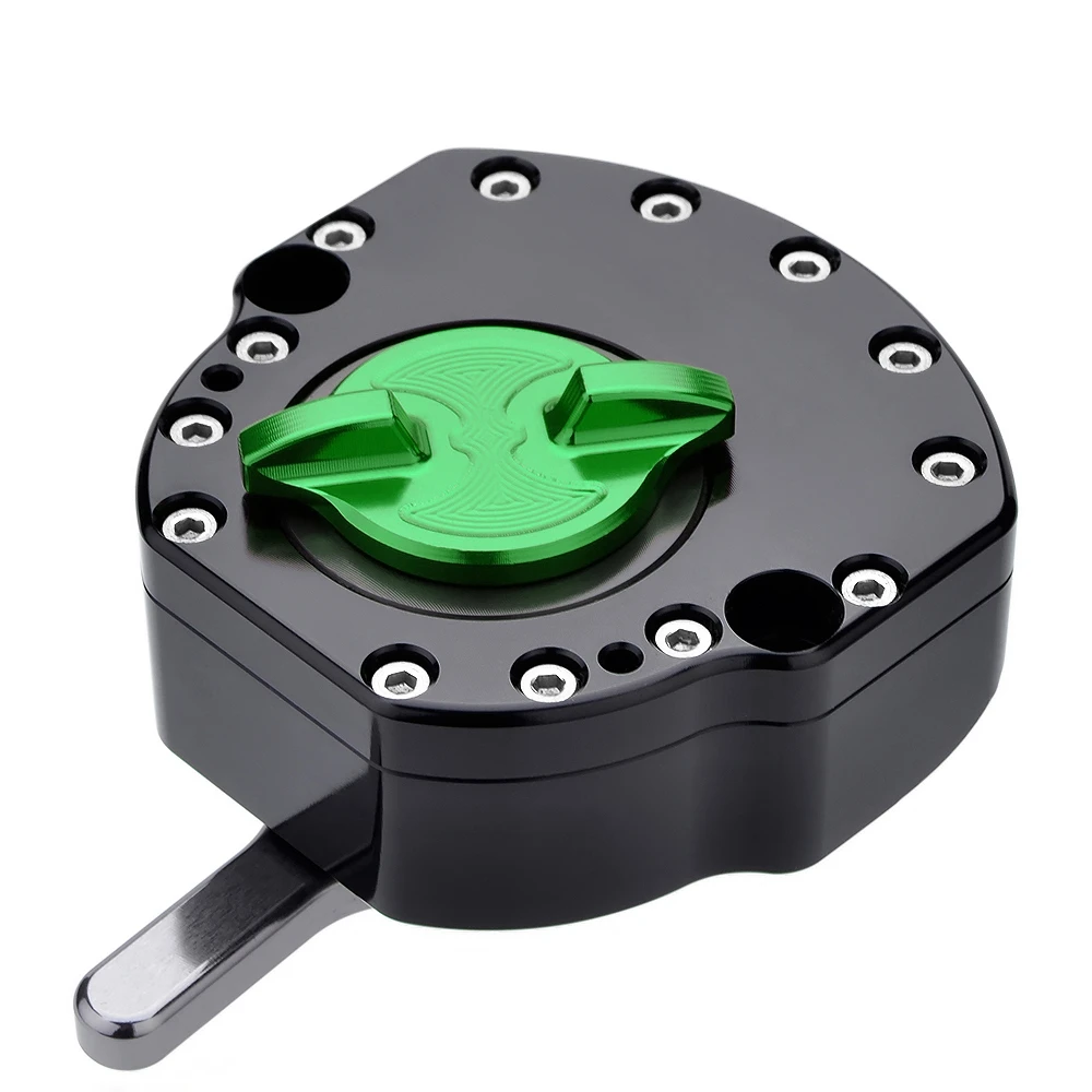 BJMOTO ЧПУ MT07 MT09 R3 R25 мотоциклов демпфер руля StabilizerLinear Обратный безопасности Управление Z800 Z900 Z1000 GSXR R1 R6 FZ1 - Цвет: Model 4 Damper