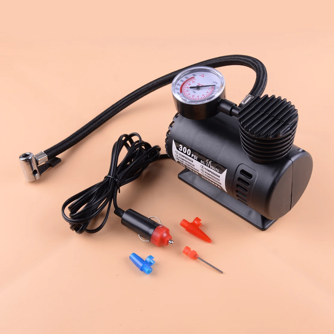 LETAOSK 1 шт. 300PSI 12V Портативный мини воздушный компрессор авто электрический насос