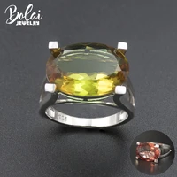 bolai oval 1813mm sultanit ring 925 sterling silver color change nano diaspore multi color gemstone fine jewelry womens 11 11