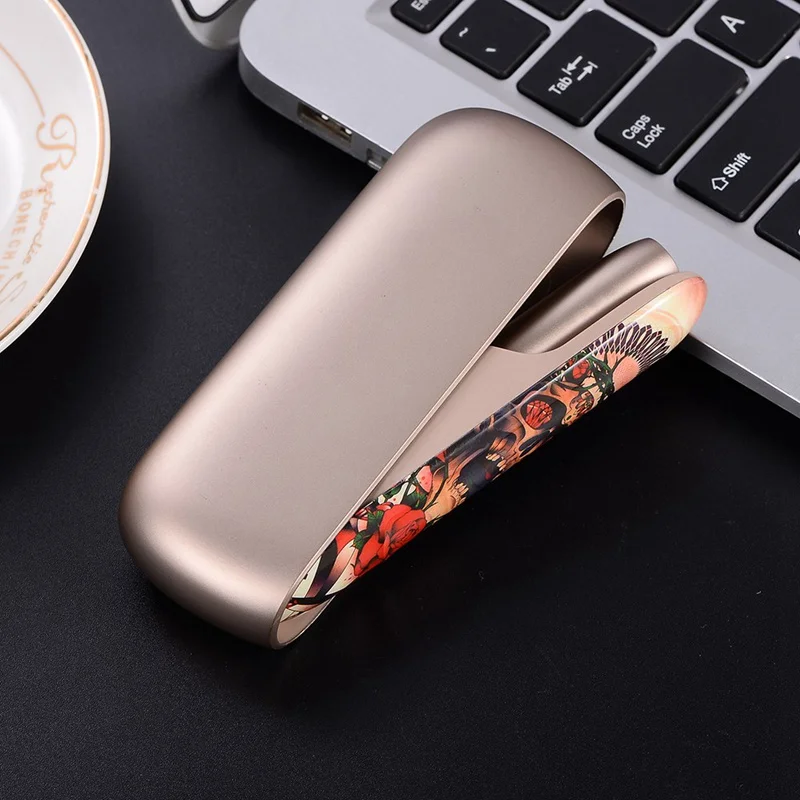 Сменный магнитные колпаки с принтом для Iqos 3 0 внешний чехол s Vape боковая крышка