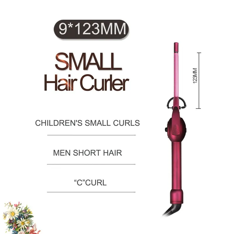 Щипцы для завивки волос электрические вращающиеся на 360 градусов 9/13/16 мм|Щипцы