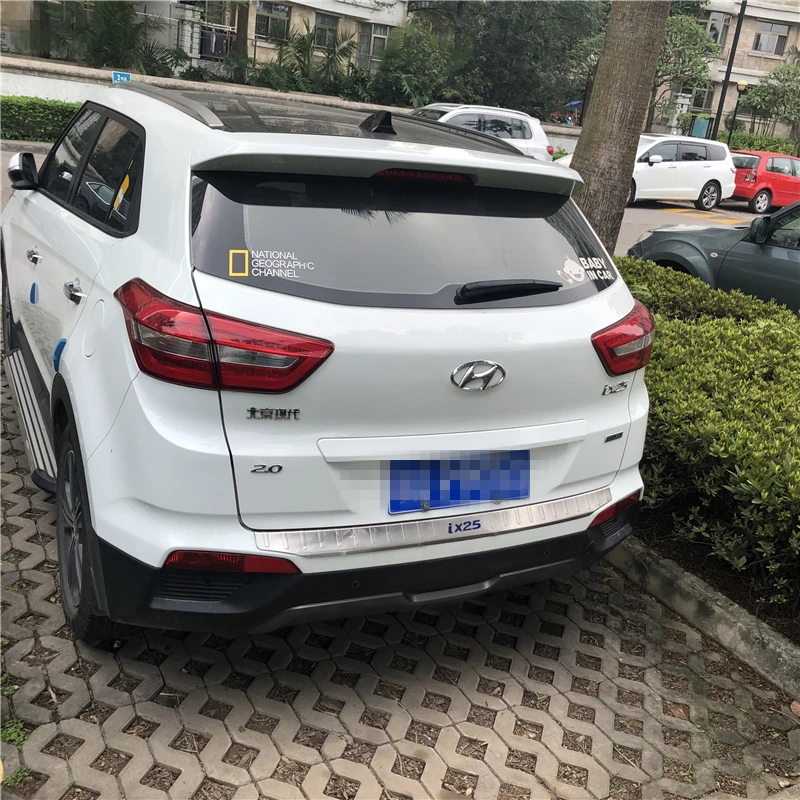 Спойлер для Hyundai IX25 Creta задний спойлер из АБС материала 2014 2015|Спойлеры и крылья| |