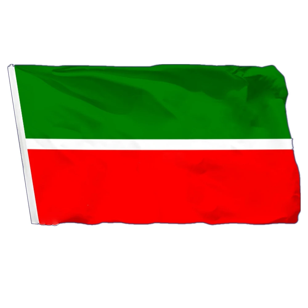 Флаг татзанского госфлаг России 150X90CM 100D полиэстер 3x5FT латунные люверсы