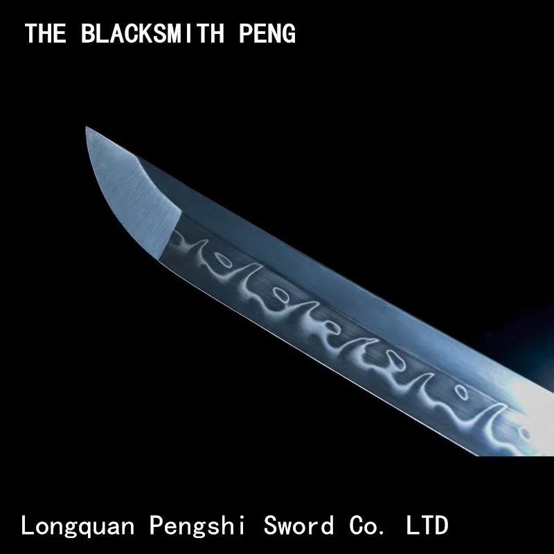 

Japanese katana/High-grade brass gilding silver fittings with samurai sword/T10 High carbon steel burning edge/Toyo knife/Tachi