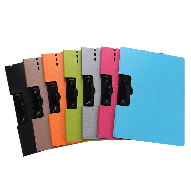 

A4 file folder board folder A4 PP thick file writing pad file folder clip file Waterproof Business contract folder officesupplie