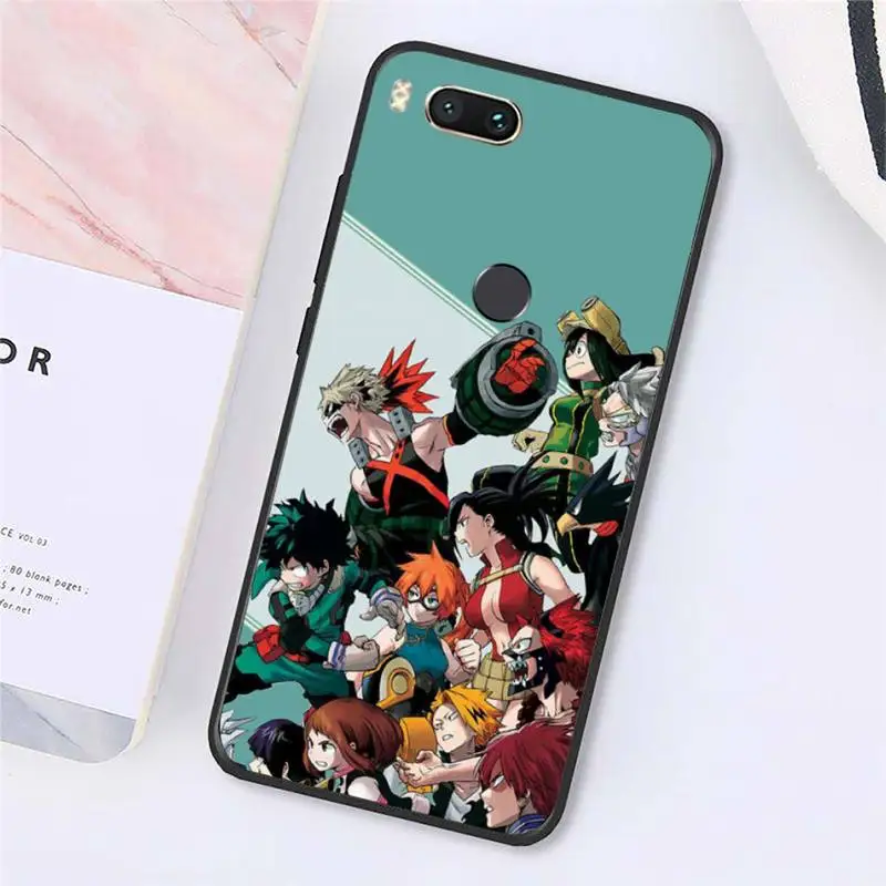 

My hero academia Phone Case For Xiaomi Redmi note 7 8 9 t max3 s 10 pro lite