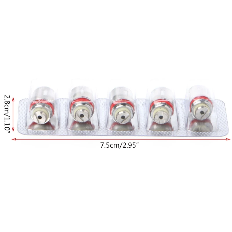 Сменные головки спирали для JUSTFOG Q16 Q14 S14 G14 C14 1 2/1 4/ом 5 шт./компл. |