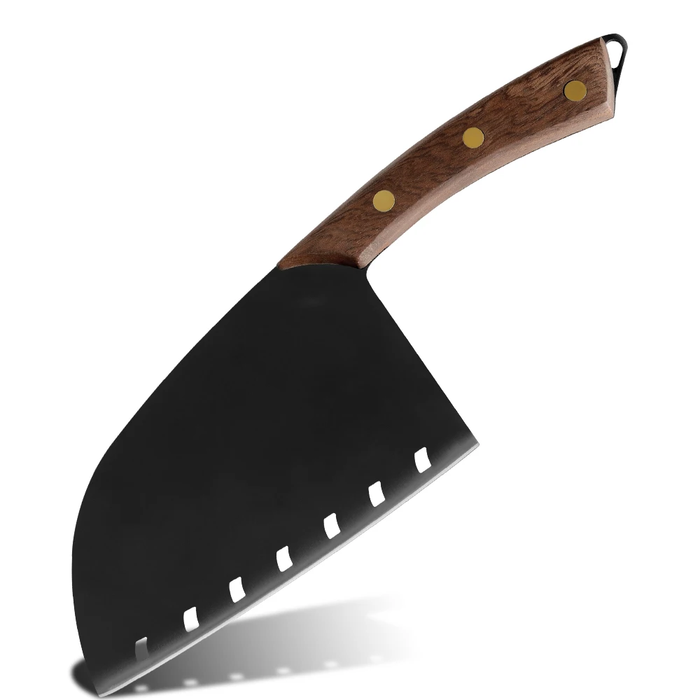 Антипригарный китайский нож Кливер столовые приборы кухонный 7cr17 нержавеющая