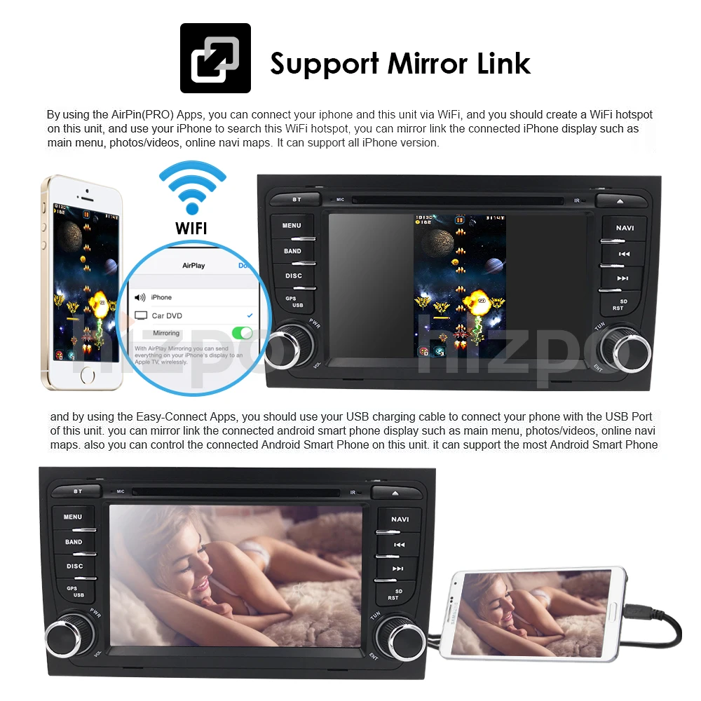 4G wifi Android 9,0 Автомобильный gps Navi для audi A4 2002-2008 S4 RS4 8E 8H B6 B7 с BT SWC DAB мультимедийный плеер радио