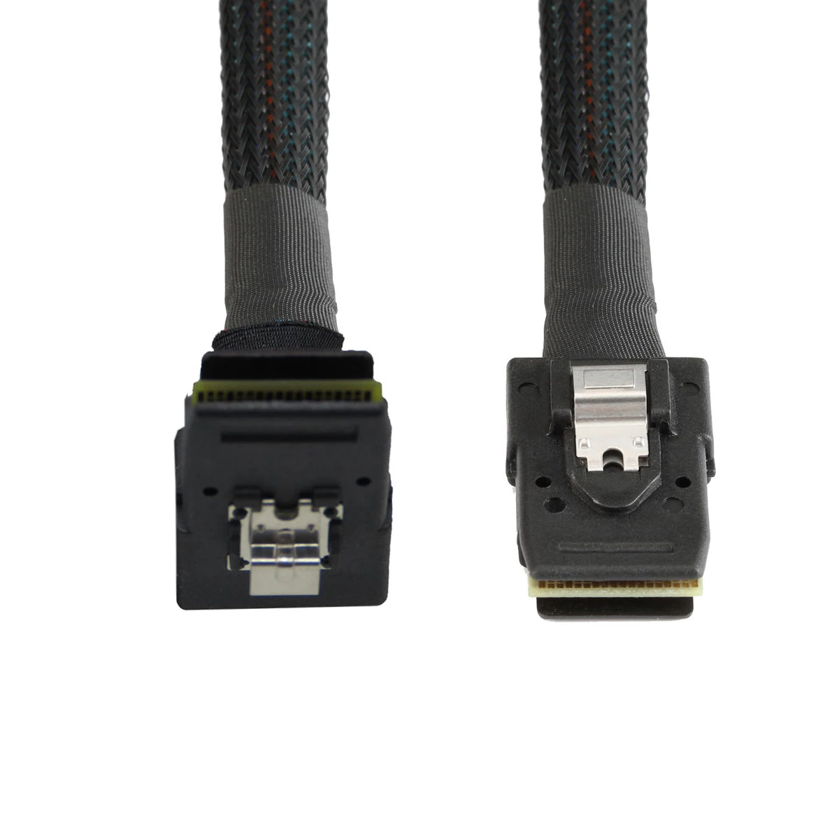 SFF-8087 Mini SAS 4i 36 P to 36Pin Angled 90D Cable 1m | Компьютеры и офис