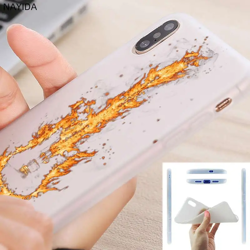 Мягкий чехол из ТПУ для iPhone 13 12 Mini 11 Pro XS Max XR X 8 7 6 Plus SE 2020 S Чехол гитары | Мобильные
