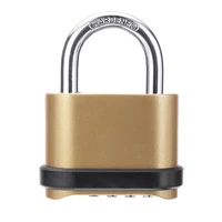 weatherproof security four digit number code password combination zinc alloy lock padlock hardware accessories